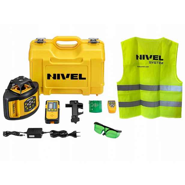 Zelený laserový nivelátor Nivel System NL520G