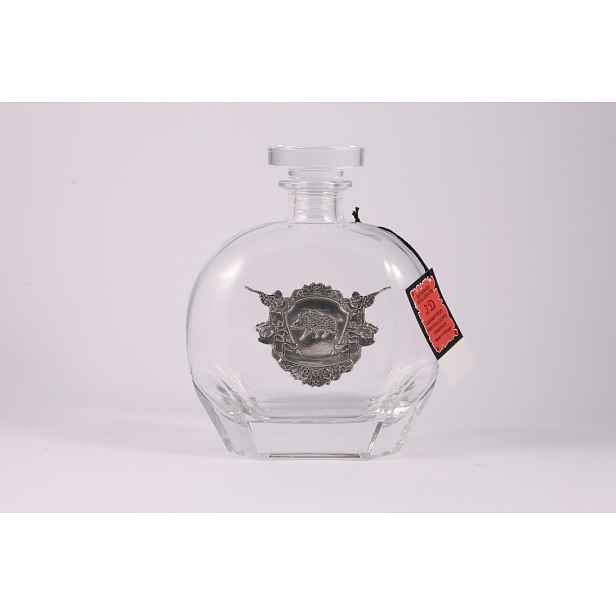 Divoká skleněná karafa na alkohol pro muže 700 ml Freitas&Dores