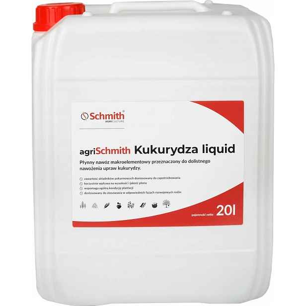 Tekuté makroprvkové hnojivo kukuřice agriSchmith kukuřice liqiud a' 20 l