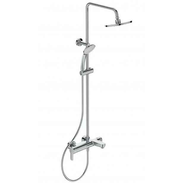 Ideal Standard Cerafine O - Sprchový set s vanovou baterií, průměr 20 cm, 1 proud, chrom BC525AA