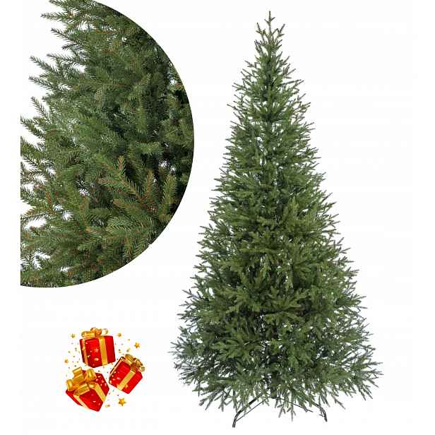 Umělý Vánoční Stromeček Smrk Natural 100% Pe – Premium, jako živý, 180 cm