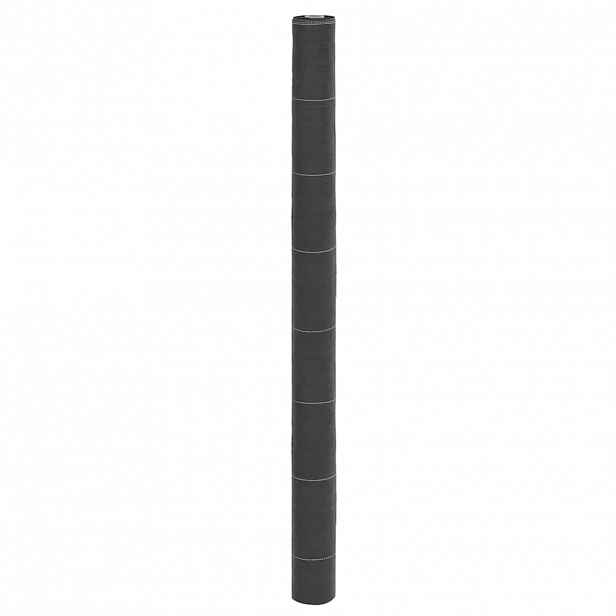 vidaXL Mulčovací textilie černá 1,5 x 50 m PP