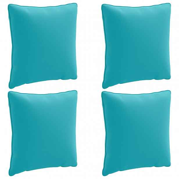 vidaXL 4-dílné zádové polstrování PUTTEN 4 pcs 100% polyester
