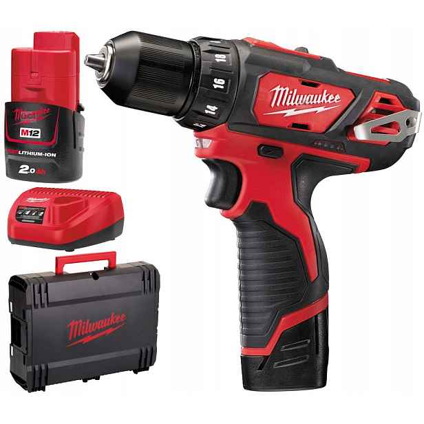 Aku Šroubovák Milwaukee akumulátorové napájení 12 V 4933446040 2 x 2,0 Ah