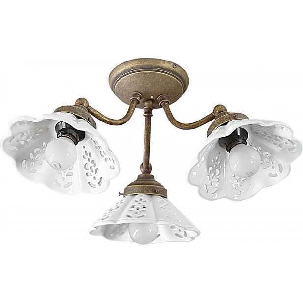 Sapho Vintage - Stropní svítidlo Napoli, 40 W, bronz MC613