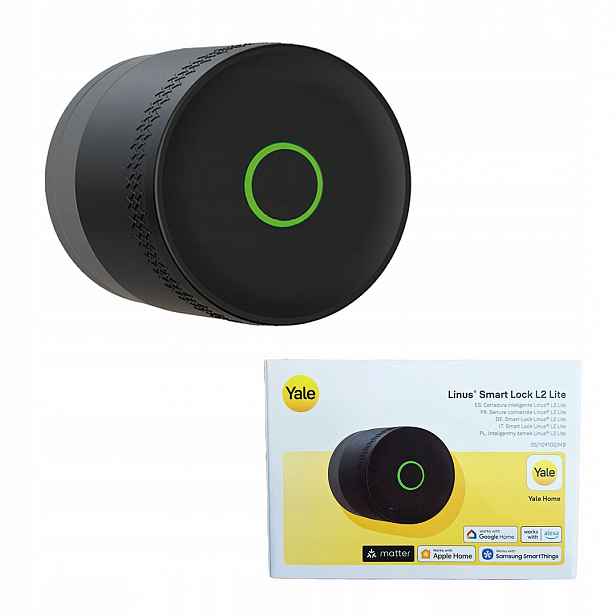 Elektronický inteligentní zámek Yale Linus Smart Lock L2 Lite černý matný