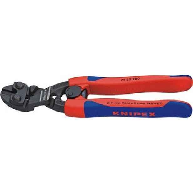 Knipex Kleště Na Dráty 200 mm Zahnuté KX7122200