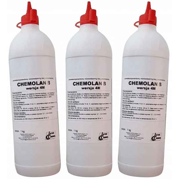 Lepidlo na dřevo polyuretanové D4 Chemolan B 4M 3 kg