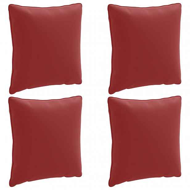 vidaXL 4-dílné zádové polstrování PUTTEN 4 pcs 100% polyester