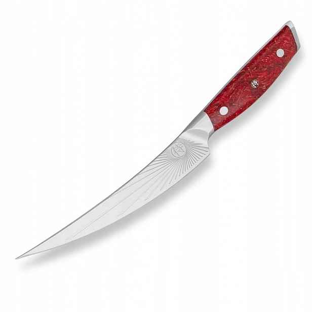 Nůž vykosťovací 165 mm Boning Dellinger Sandvik Red Northern Sun
