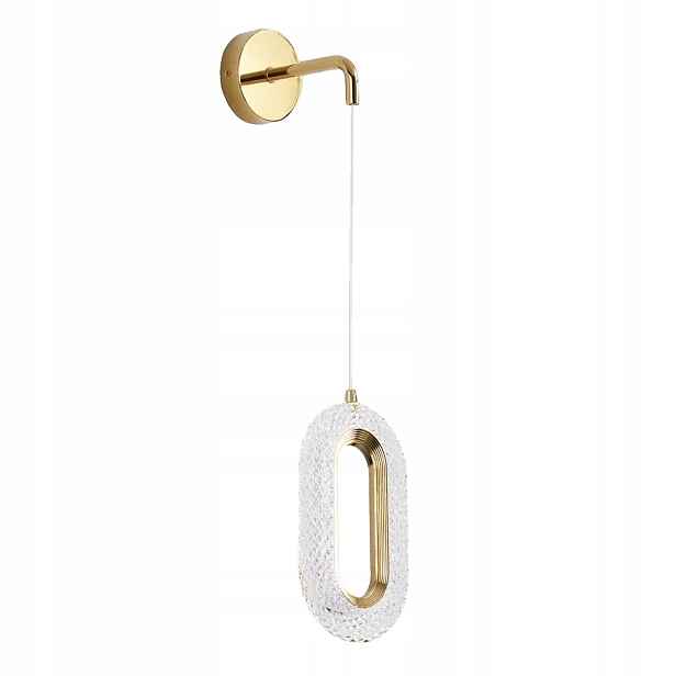Led Závěsná Nástěnná Lampa G172-W Zlatá