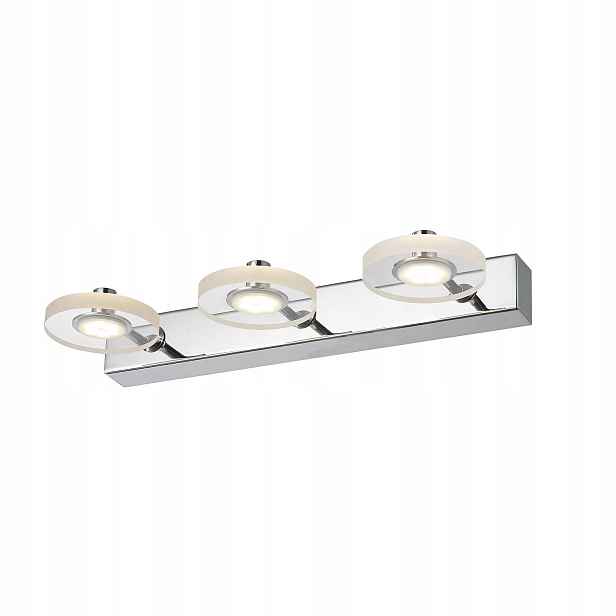 Nástěnná lampa Italux Harmony Led 9W Chrom Moderní design 3 body