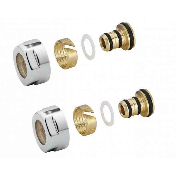 Sapho - Svěrné šroubění pro Alupex 16 mm, chrom CP6020