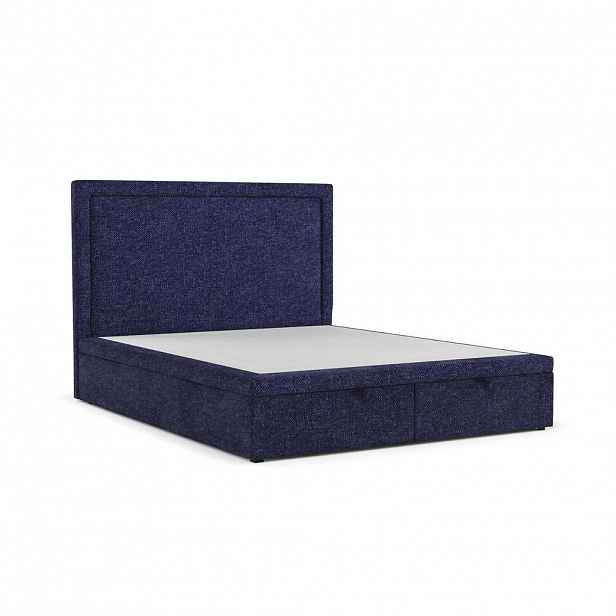 AltaBeds ČALOUNĚNÁ POSTEL SALMA 120/200 cm Námořnická modrá