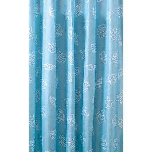 Aqualine polyester modrá mušle ZP006 180 x 200 cm