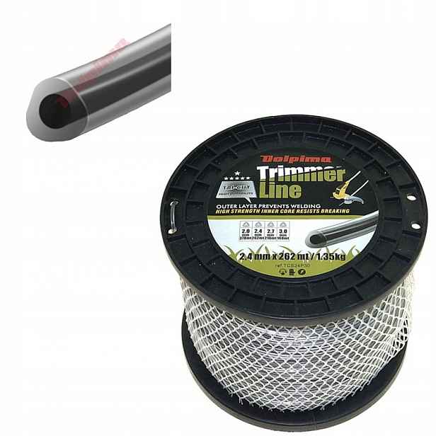 Struna Tri-cut Dolpima 2,4 MM/262 M Stihl Husqvarna