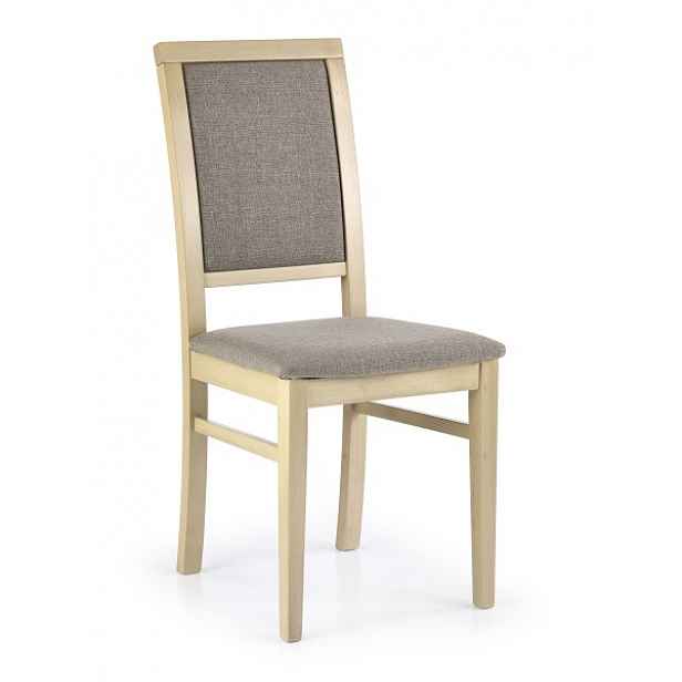Jídelní židle SYLWEK 1, dub sonoma/látka