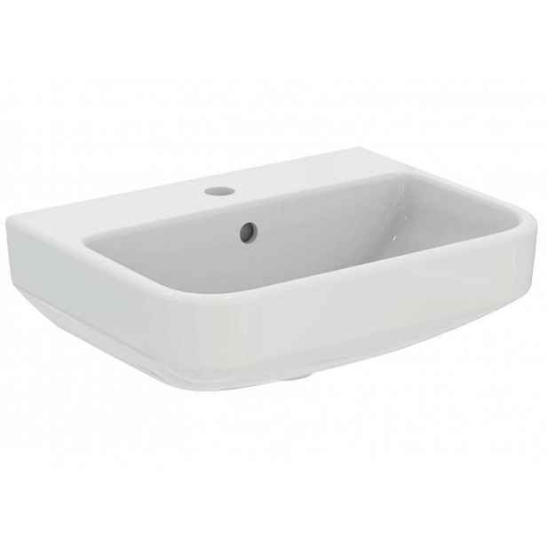 Ideal Standard i.Life S - Umyvadlo 50x37 cm, s přepadem,otvor pro baterii, bílá T458501