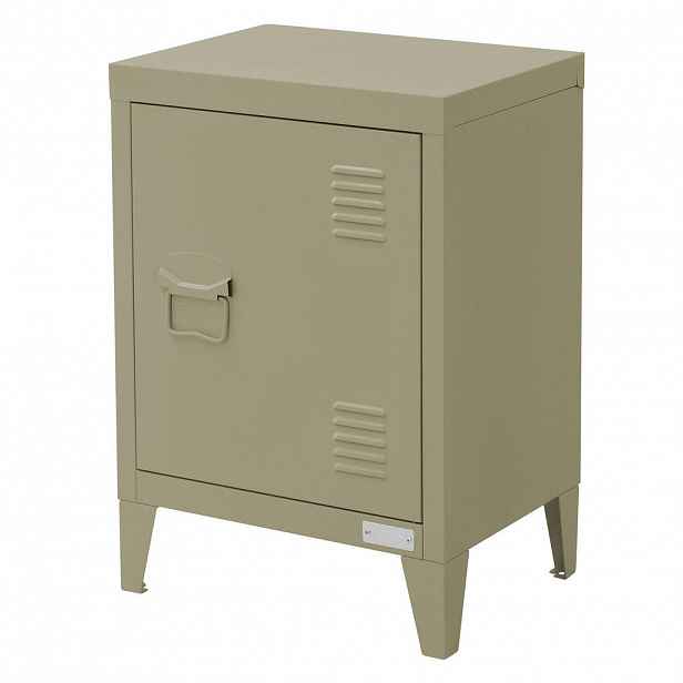 ML-DESIGN NOČNÍ STOLEK Olive 40x30x58 cm z oceli