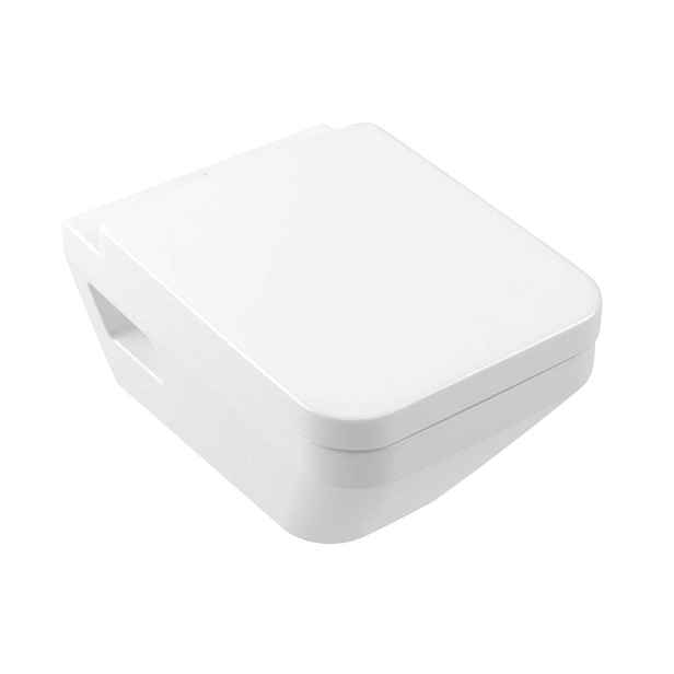 Villeroy & Boch Architectura - Závěsné WC se sedátkem DirectFlush, TwistFlush, CeramicPlus, SoftClosing, alpská bílá 5685CLR1