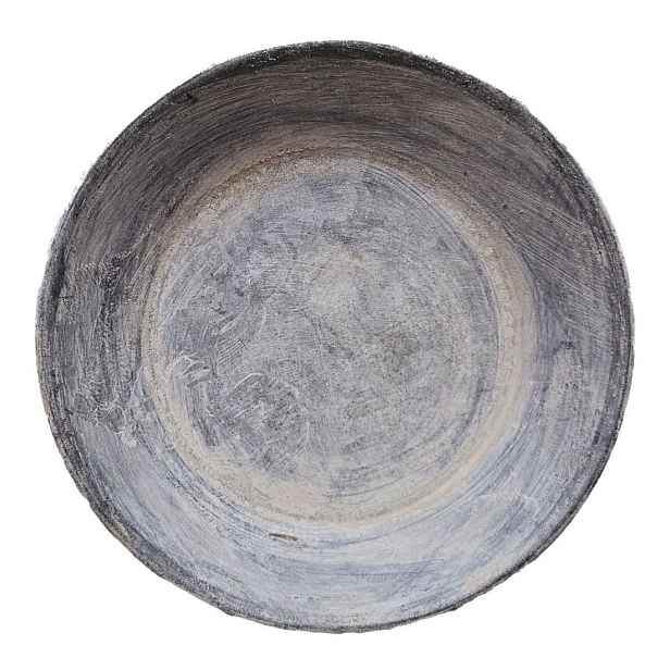 Zinkový antik plechový svícen Dorié  - Ø 9*2cm Sommerfield