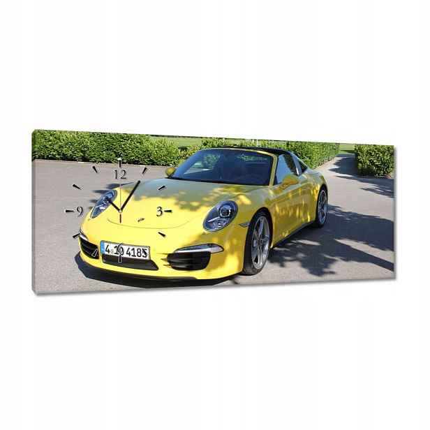 Hodiny 100x40 Porsche 911 Targa
