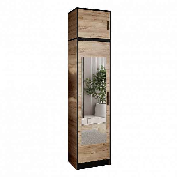 Kier Furniture ŠATNÍ SKŘÍŇ ROJ s nástavbou 1D Dub Craft