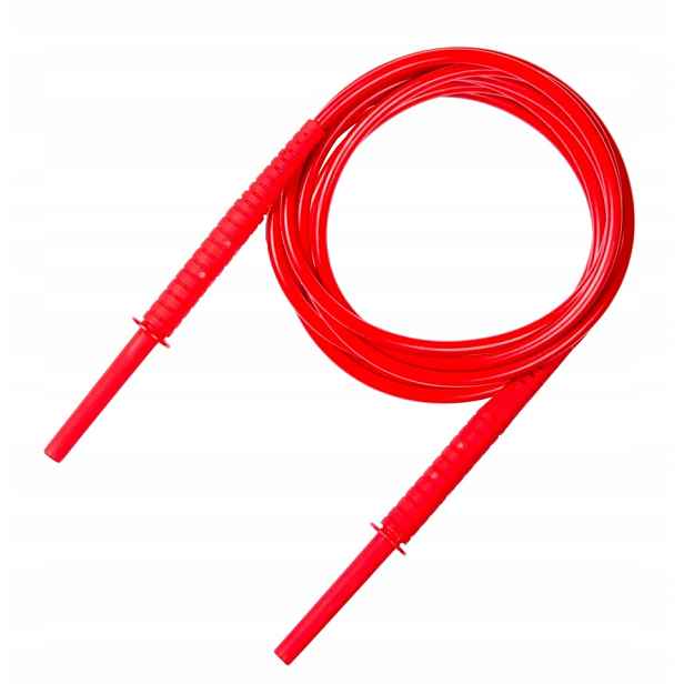 Sonel Kabel 5,0 m červený 11 kV banánkové konektory WAPRZ005REBB10K