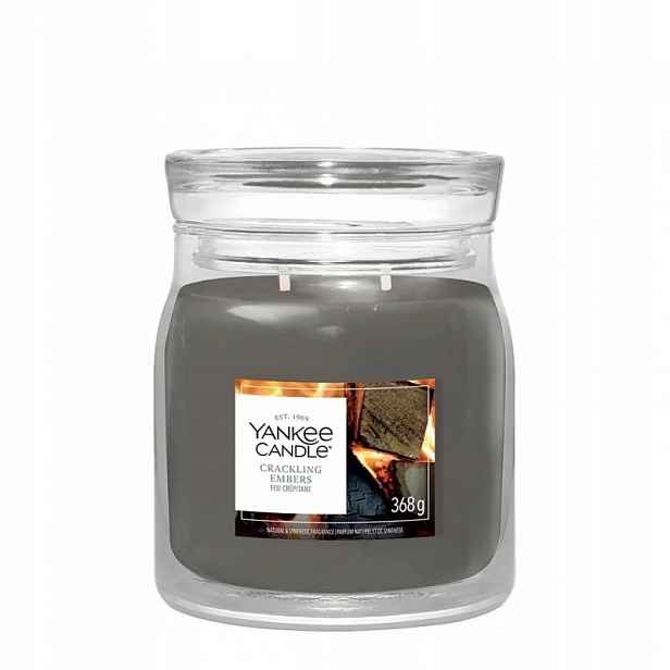 Střední svíčka Signature Crackling Embers Yankee Candle