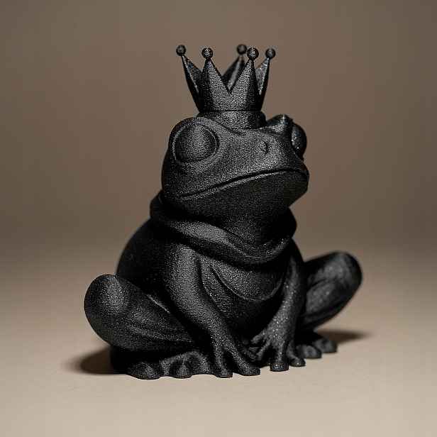 Žába v koruně Dekorativní figurka 20 cm