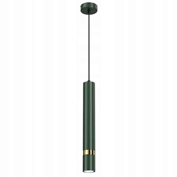 Závěsná Led lustrová lampa Milagro Joker zelená