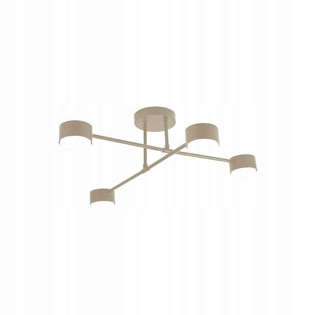 Stylový Led Lustr 15W Kovový GX53 Béžový RAL1019