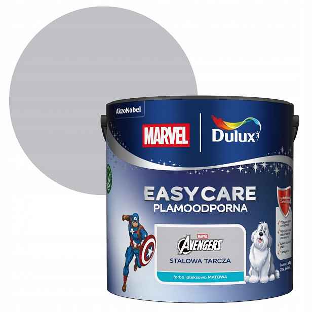 Dulux Easycare x Disney Barva Odolná Proti Skvrnám 2,5L Ocelový štít