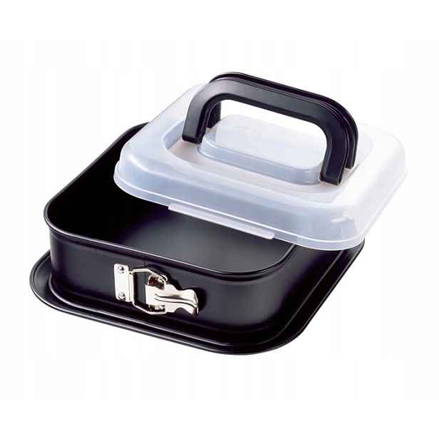 Čtvercová Torotovačka Kaiser Take & Bake S Víkem Pro Přenášení 24X24 CM