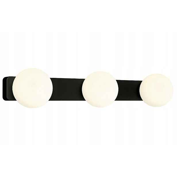 Nástěnná Led lampa Nowodvorski Brazos Černá Sklo 3xG9 25W