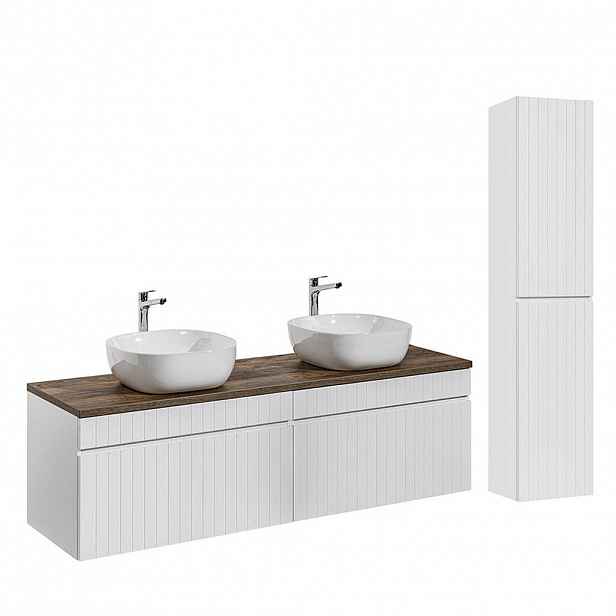 Petits-meubles KOUPELNOVÝ NÁBYTEK 160cm Zelie 2er-Set Bílá