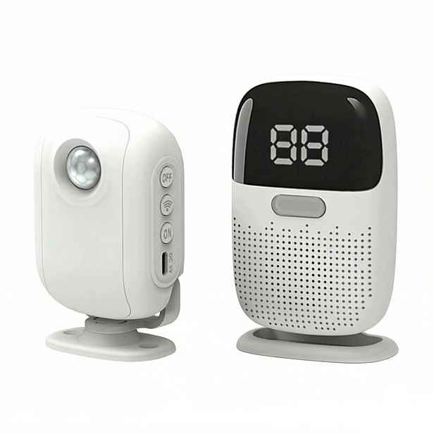 Bezdrátový pohybový senzor ID Pager 300 m Alarm pro domácnost a seniory