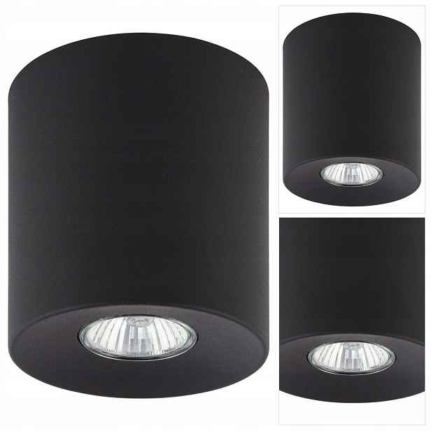 Černá nástěnná spotová lampa Orion s intimní atmosférou do kanceláře Tk Lighting