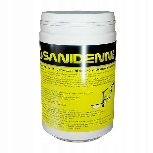Sanidenn Plus Přípravek Do Septiků A Čistíren 0,9 kg