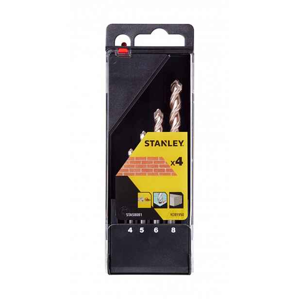 Stanley - 4dílná sada vrtáků do zdiva STA58081-QZ