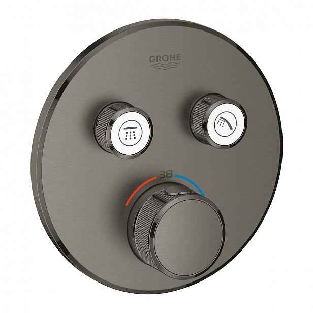 Termostat Grohe Smart Control s termostatickou baterií Brushed Hard Graphite 29119AL0