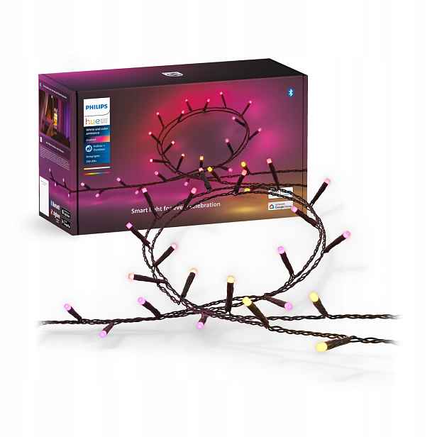 Girlanda Philips Hue Festavia 20 m 250 Led Rgb Bluetooth IP54