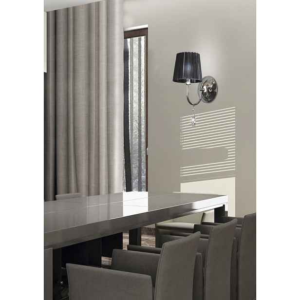 Nástěnná lampa černá 1xE14 Sorento