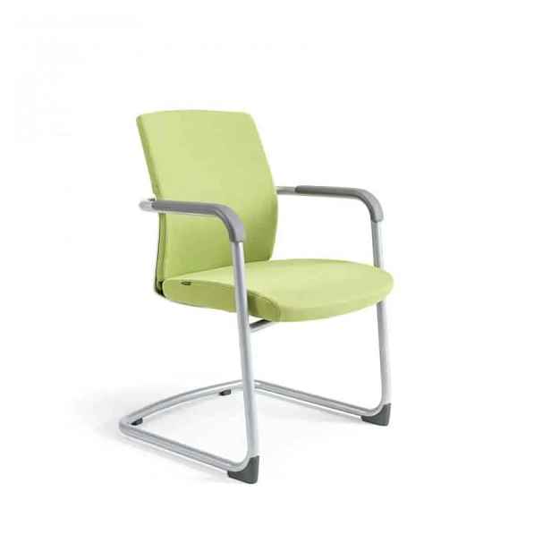 Office Pro Jednací židle JCON WHITE - zelená 203