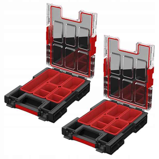 Qbrick System One M 2.0 organizér plastový box na nářadí 2,5 l x2