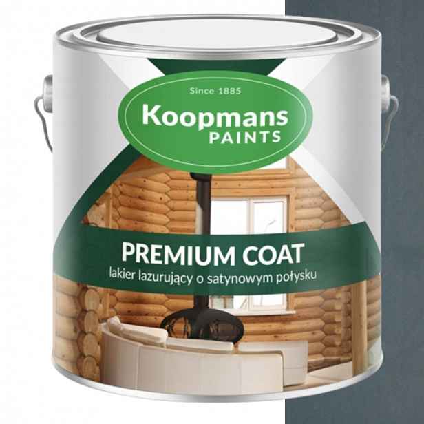 Koopmans Premium Coat 2,5 L Akrylový Lak Na Dřevo 201 Šedý Antracitový