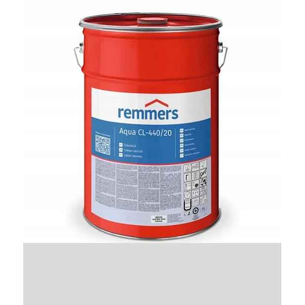 Remmers CL-440/20 Mat barva na nábytek krycí lak Mdf 2,5L Světle šedá
