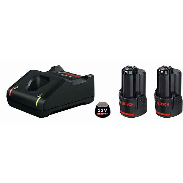 Sada startovací AKU Bosch 12 V 2× 2 Ah