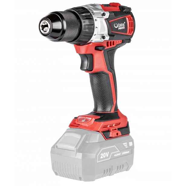 Vrtačka–aku Šroubovák Cedrus Akumulátorový 20 V 0-500 0-2000 Ot/min 60NM Led