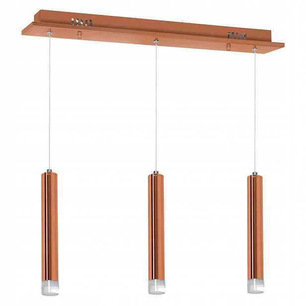 Závěsná lampa MiLAGRO Copper ML985 Měděná 3x Led 15W 1050lm 4000K Regulo